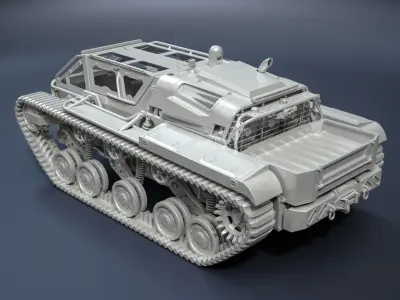 Ripsaw EV3-F4 High-Poly 3D model