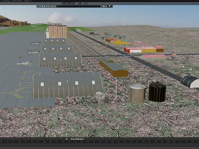 Air Base Dover Free 3D model