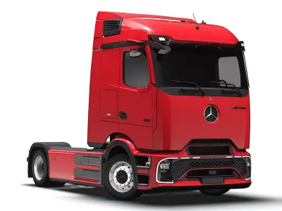 Mercedes Benz eActros Pro600 4x2 Chassis 2026 3D model