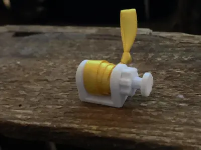 Winch strap 3D print model