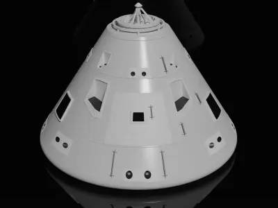 Apollo Command Module 3D model