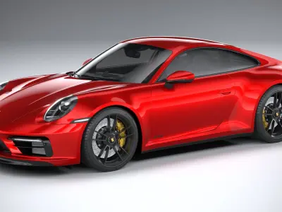 Porsche 911 992 Carrera GTS 2022 3D model