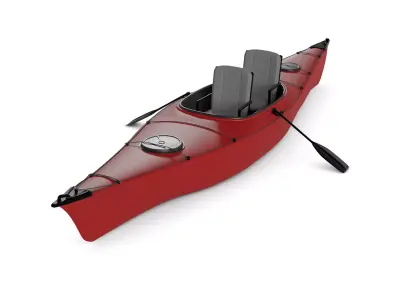 Canoe 3D model
