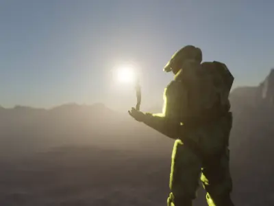 Master Chief Free low-poly 3D model