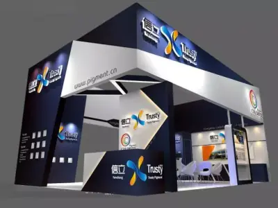Exhibition - Area - 9X6-3DMAX2009-022 3D model