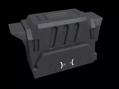 EG1 Reflect Sight Scope Low-poly 3D model