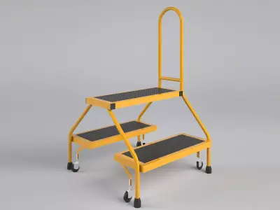 Safety steps 1 3D model