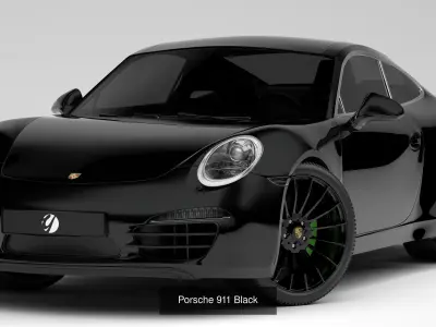 Porsche 911 Collection 3D Model Pack