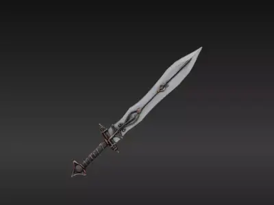 Sword 3D Low-poly 3D model