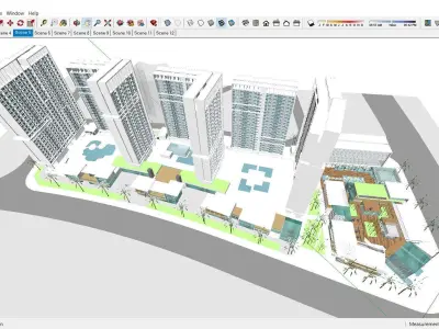 Sketchup Building 268 3D model