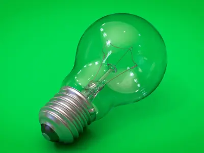 Light Bulb 3D model purchase