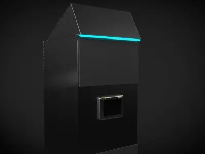 CNC Filtering Machine 3D model