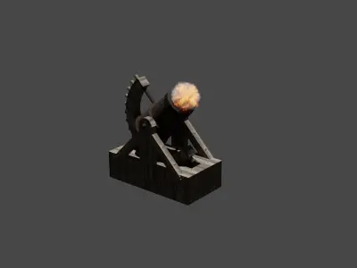 Bombarda by Leonardo Da Vinci 3D model