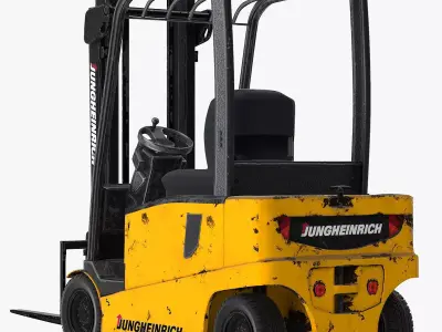 Forklift Jungheinrich 03 3D model