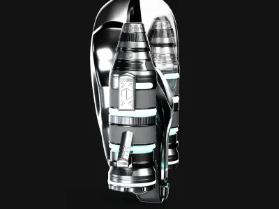 Jet pack 3D model
