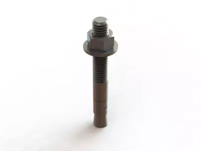 Chumbador Parabolt PBA 3-8pol x 3pol Sinker 3D model