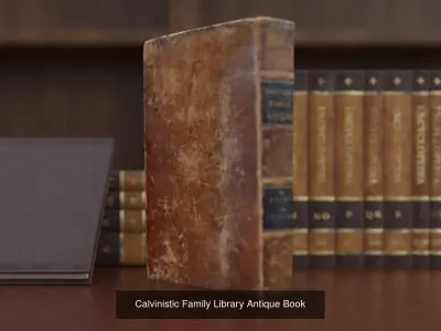 Antique Books 3D Model Pack