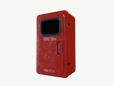 Fire box 3D model