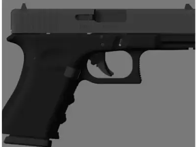 glock 18 Low-poly 3D model buy