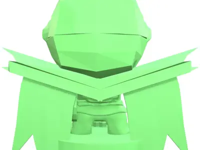 Cassius drone heroes 3D model