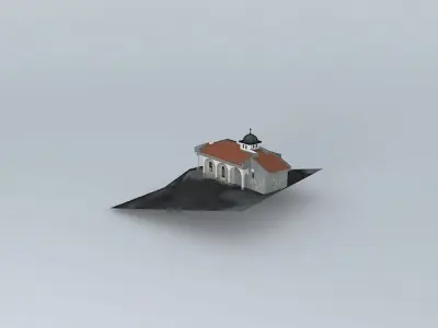 Church st. Atanas - Varadil Free 3D model