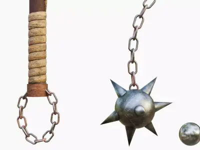 Medival Weapons 3D Model Pack