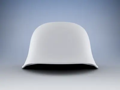 German Helmet - 3D Print Ready 3D print model