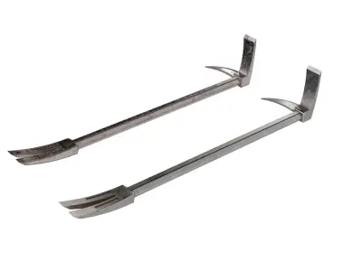 Crowbar  Low-poly 3D model