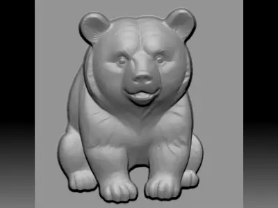 Bear Relief 3D model purchase