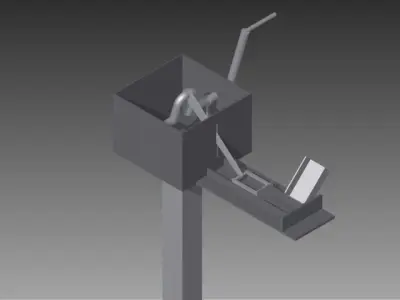 Mechanical Can Crusher Free 3D model