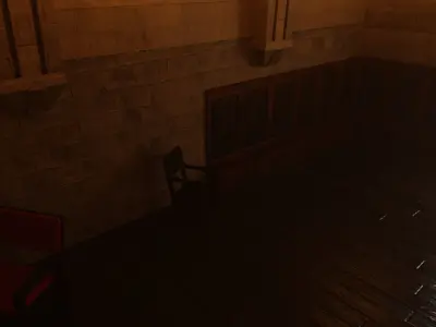 Medieval Castle Interior Low-poly 3D model purchase
