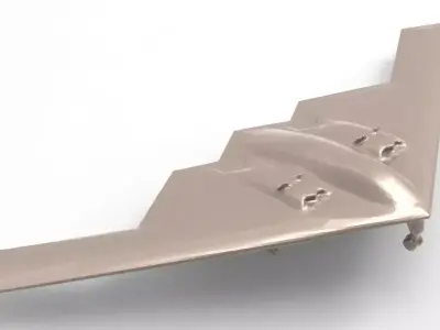 Aircraft 25 3D model