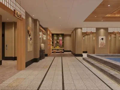 Sauna Center Japanese 3D model