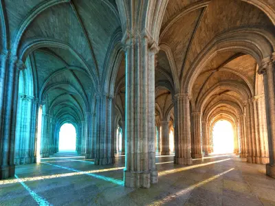 Cathedral Gothic Pack 32 3D model