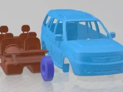 Tata Safari Storme 2015 Printable Car  3D print model