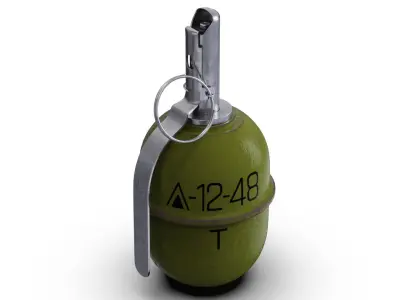 RGD-5 Grenade 3D model purchase