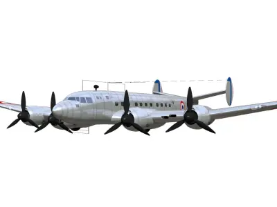 Sud-Est SE161 Languedoc 3D model