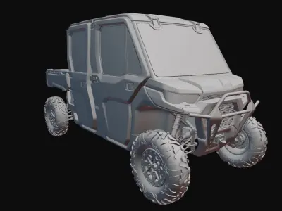 2024 BRP Can-Am Defender HD10 Limited  3D model