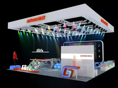 Exhibition - Area -10X10-3DMAX2009-050 3D model
