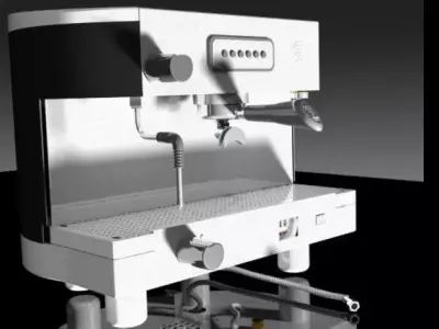 ESPRESSO MACHINE SINGLE GROUP BEZZERA B-SERRY STL 3D model