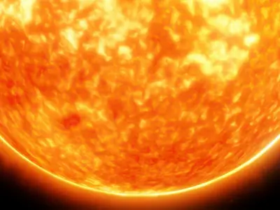 Realistic Sun- 3D Model Low-poly 3D model