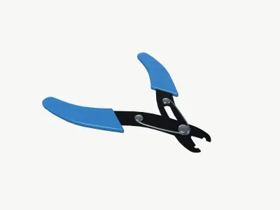 Wire cutter 3D model purchase