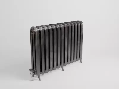 Cast iron radiator 3D model purchase