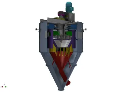 Air Classifier Air Separator   Free 3D model