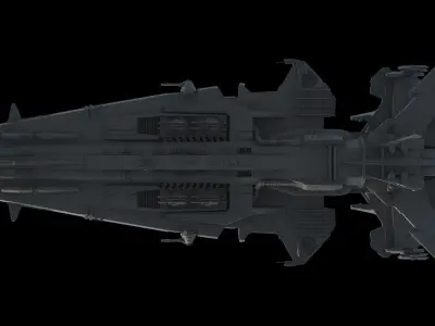 Space Cruiser 3D model