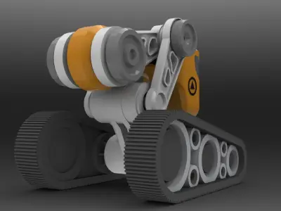 Tread Bot 2 0 3D print model