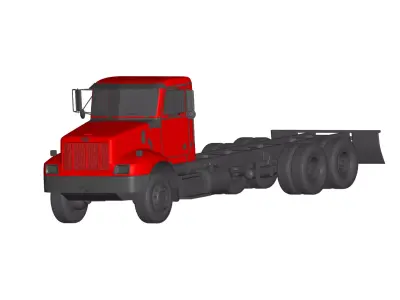 Peterbilt 330 truck   3D model