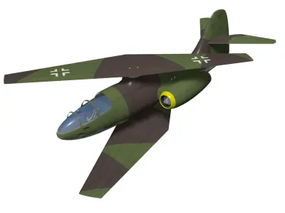 Messerschmitt P1109 3D model