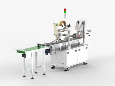 Automatic Labeling Machine 3D model shop