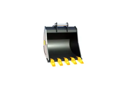 WB Excavator severe duty bucket Mini Excavator and Backhoe 3D model